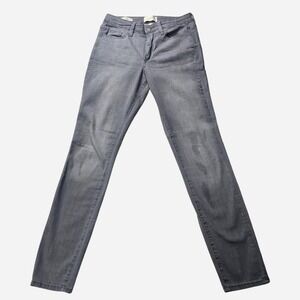 Universal Thread Gray High Rise Skinny Jeans Womens Size 2/26R Stretch Denim